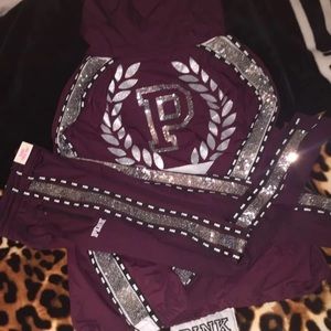 SOLD X Listed PINK BlingAnorak &Matching TrackPant